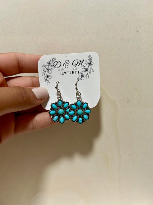 Turquoise flower